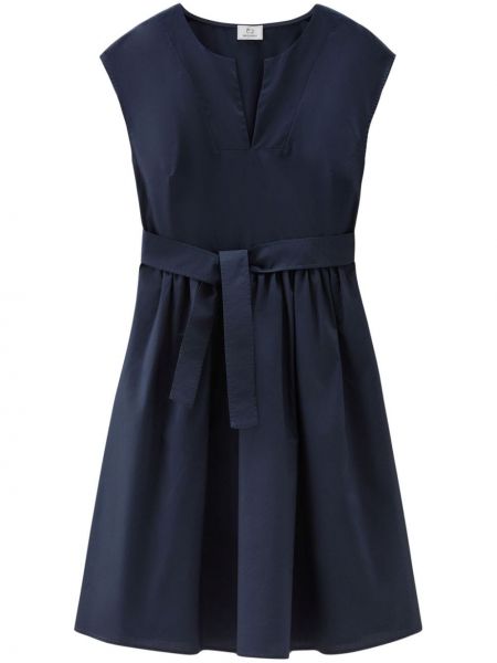 Kleid ausgestellt Woolrich blau