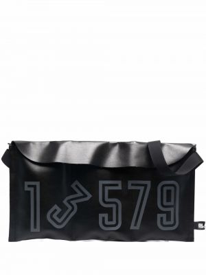 Kožna torba za preko ramena s printom Black Comme Des Garçons crna