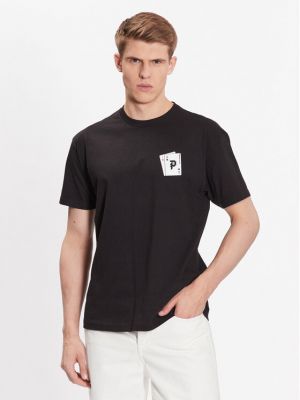 T-shirt en plume Primitive noir