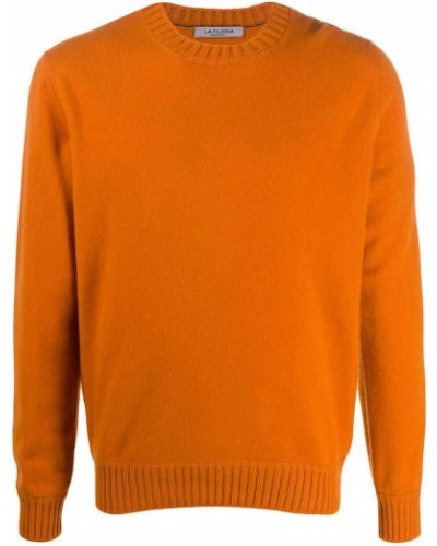 Jersey manga larga de tela jersey Fileria naranja