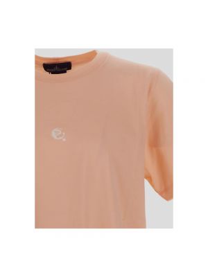 Camiseta de algodón Stone Island rosa
