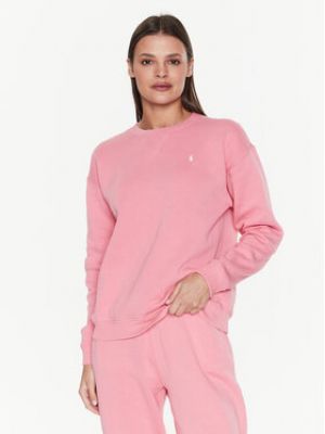 Bluza dresowa Polo Ralph Lauren różowa