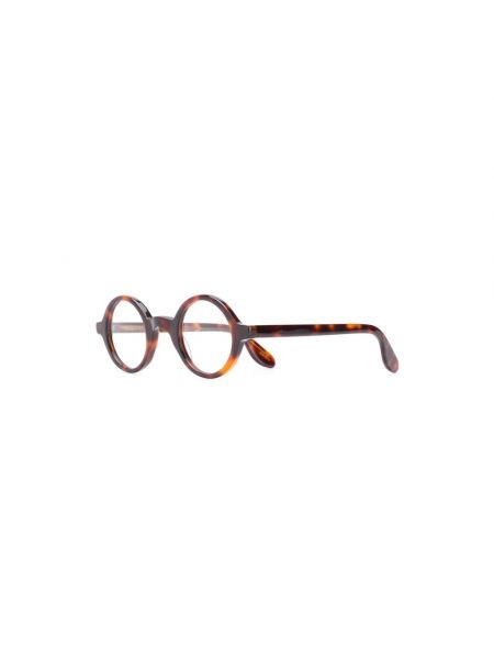 Okulary z bursztynem Moscot brązowe