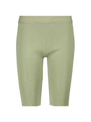 Kratke hlače z visokim pasom Low Classic zelena