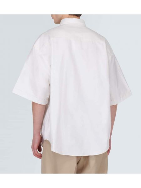 Bavlněná košile Ami Paris bílá