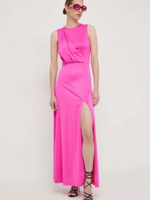 Sukienka długa Silvian Heach różowa