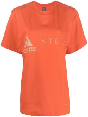 Mustriline t-särk Adidas By Stella Mccartney oranž