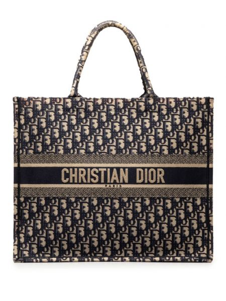 Шопинг чанта Christian Dior Pre-owned синьо
