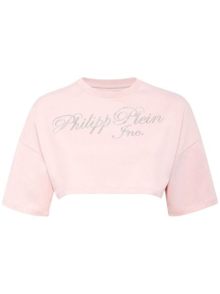 Тениска Philipp Plein розово