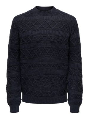 Pullover Only & Sons blå