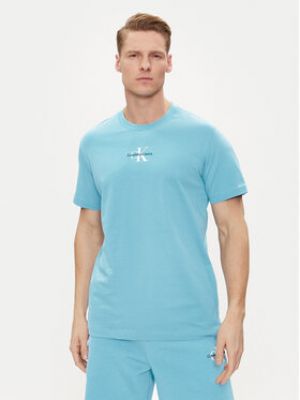 T-shirt Calvin Klein Jeans bleu