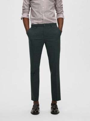 Pantaloni Selected Homme verde
