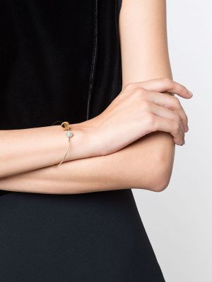 Armband mit perlen Delfina Delettrez gold