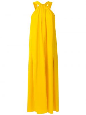 Вечерна рокля Olympiah жълто