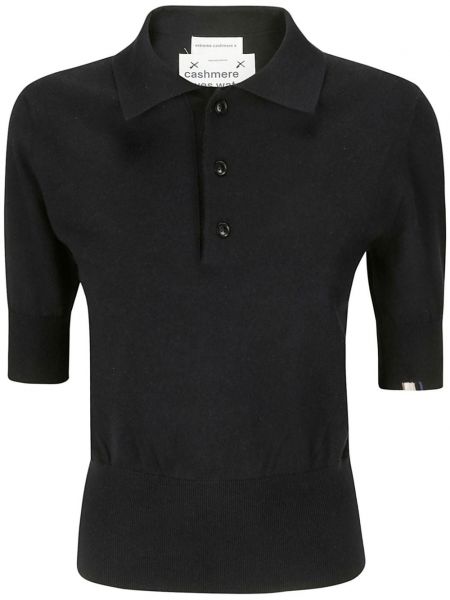 Poloshirt i kashmir Extreme Cashmere blå