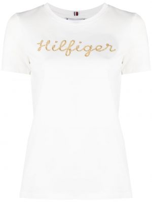 T-shirt Tommy Hilfiger vit