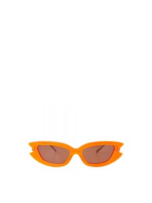 Okulary przeciwsłoneczne Paula Canovas Del Vas pomarańczowe