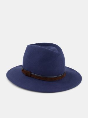 Sombrero de lana Latouche azul