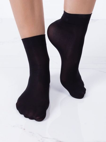 Ponožky Fashionhunters čierna