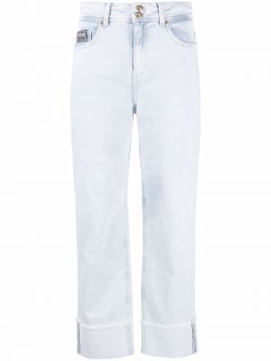 Høy midje stretch jeans Versace Jeans Couture blå