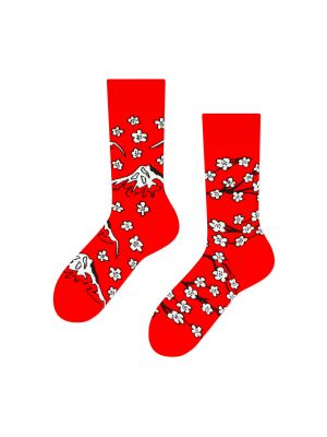 Červené ponožky Frogies