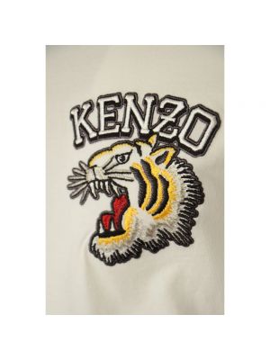 Camisa con rayas de tigre Kenzo beige