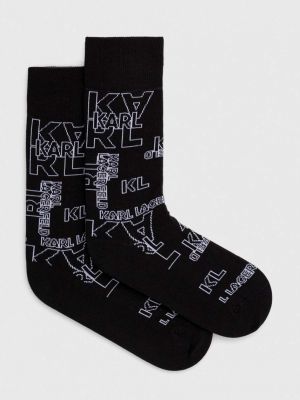 Ponožky Karl Lagerfeld černé