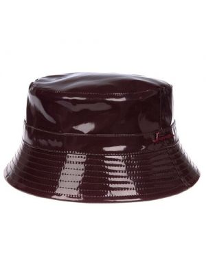 Шляпа клош Herman демисезонная, подкладка, 55 бордовый