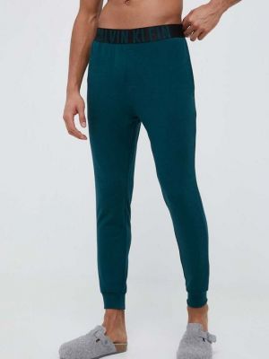 Брюки Calvin Klein Underwear зеленые