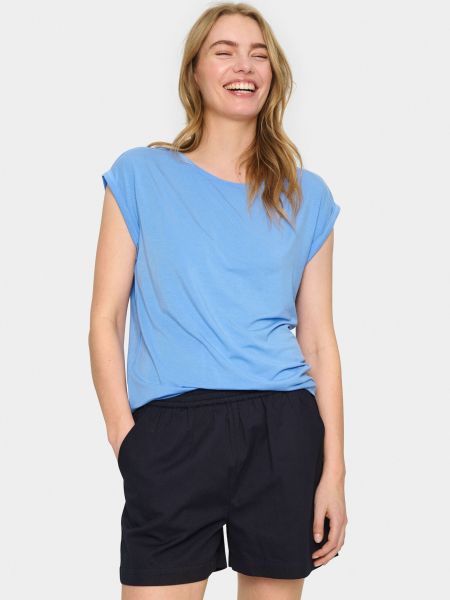 T-shirt Saint Tropez blu