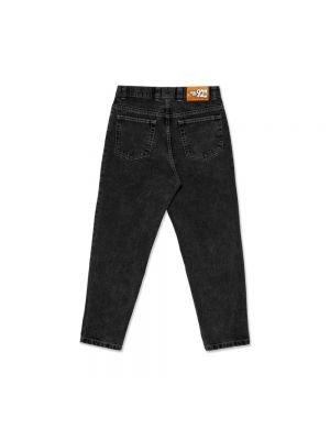 Straight jeans mit stickerei aus baumwoll Polar Skate Co. schwarz