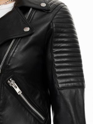 Usnjena jakna Dreimaster Vintage črna