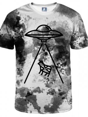 Тениска с tie-dye ефект Aloha From Deer сиво