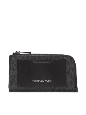 Cipzáras pénztárca Michael Michael Kors fekete