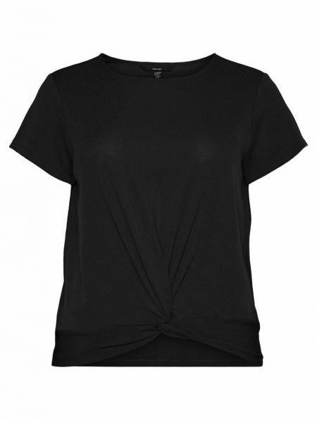 Koszulka z nadrukiem Vero Moda Curve czarna