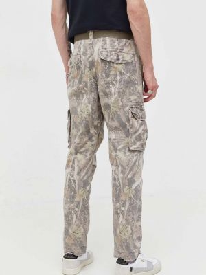 Bavlněné cargo kalhoty Abercrombie & Fitch zelené