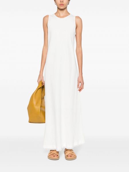 Šaty s třásněmi Antonelli bílé