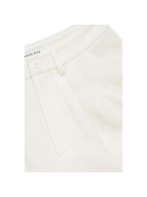 Pantalones cortos Anine Bing blanco