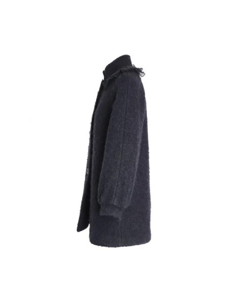 Abrigo de lana Valentino Vintage negro