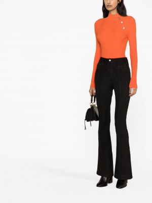Pull en tricot Moschino Jeans orange