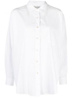 Памучна риза Forte_forte бяло