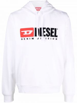 Hoodie Diesel vit