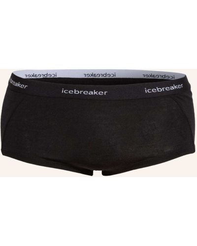 Boxerky z merino vlny Icebreaker černé