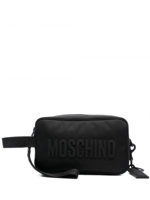 Чанта с принт черно Moschino