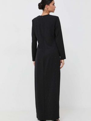 Oversized dlouhé šaty Silvian Heach černé