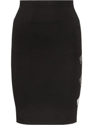 Slim fit mini sukně Puma černé