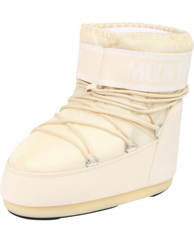 Klasikinės sniego batai Moon Boot smėlinė