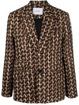 Lang blazer Erdem brun