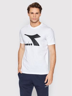 T-shirt Diadora bianco