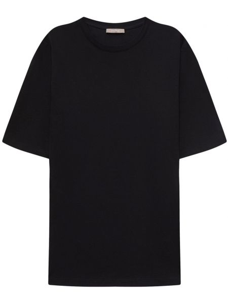 T-shirt aus baumwoll 12 Storeez schwarz